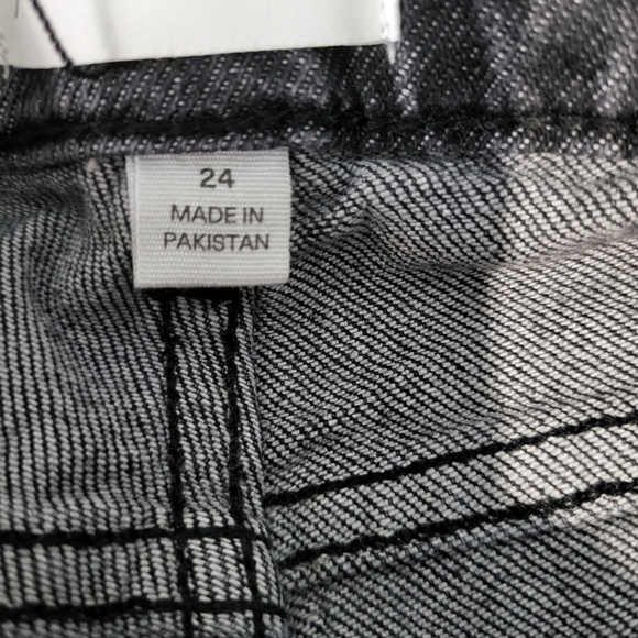 The Drop Frida Jeans Relaxed Carbon Wash Size 24" - Picture 7 of 10